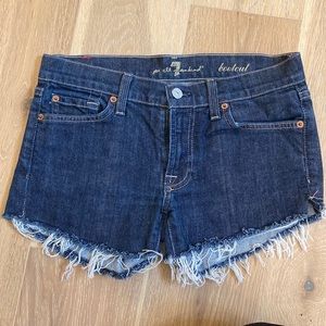 7 for All Mankind Denim Shorts